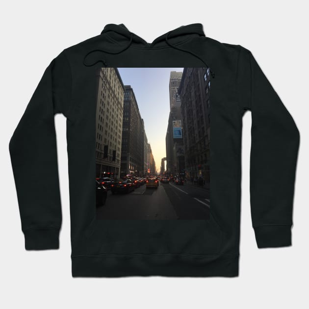 Garment District, Manhattan, New York City Hoodie by eleonoraingrid